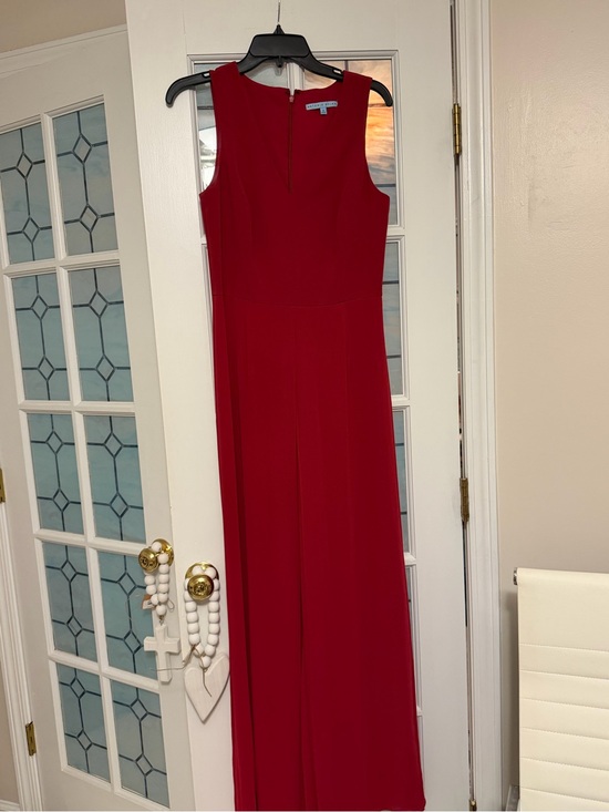 ANTONIO MELANI Pants - Red Sleeveless Maxi jumpsuit, New, I didn’t like it on me